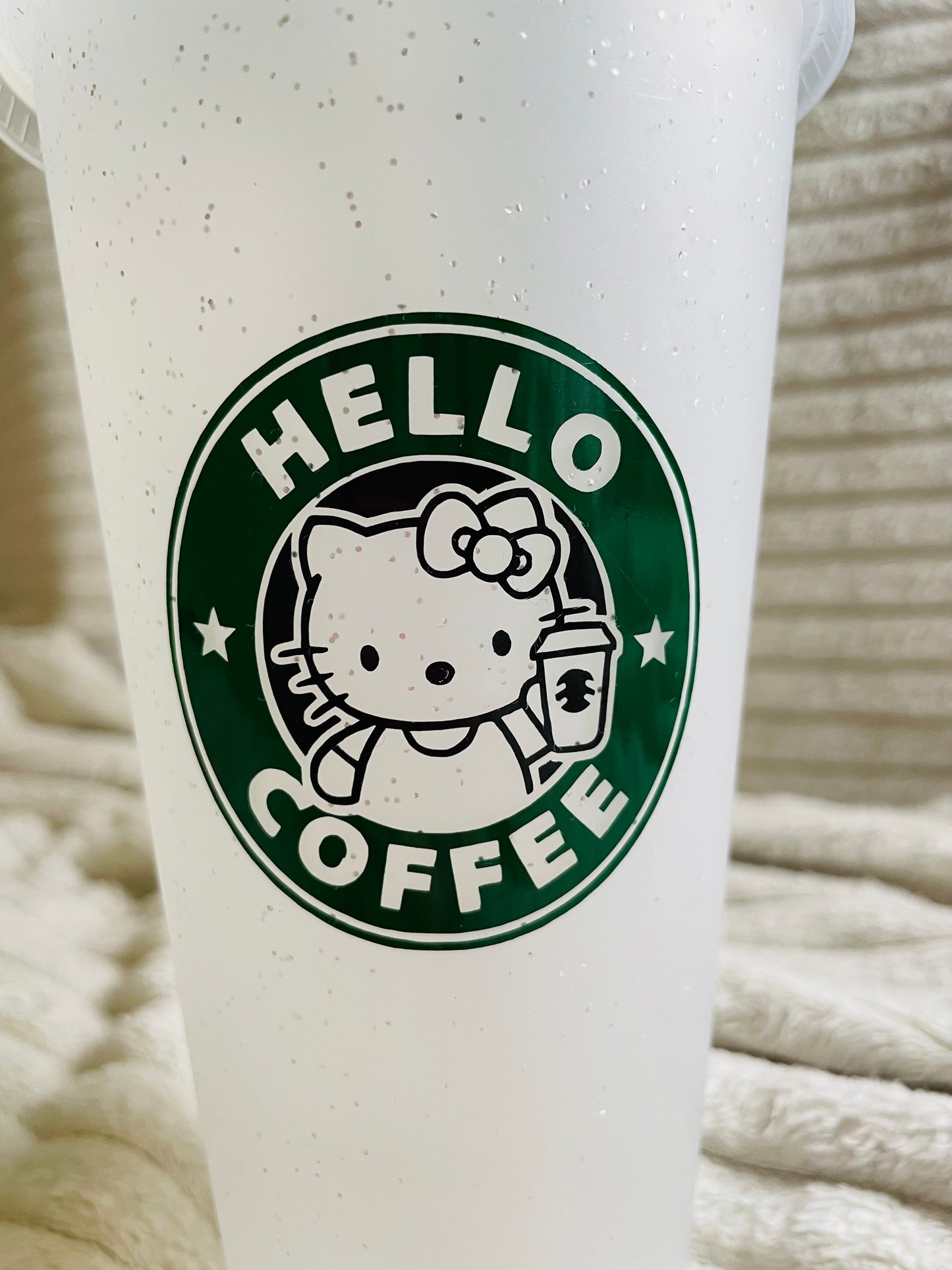 Hello Coffee - Plast tumbler