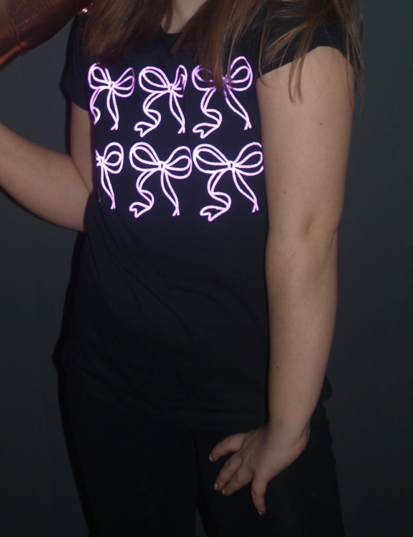 Kortarmad t-shirt BOW