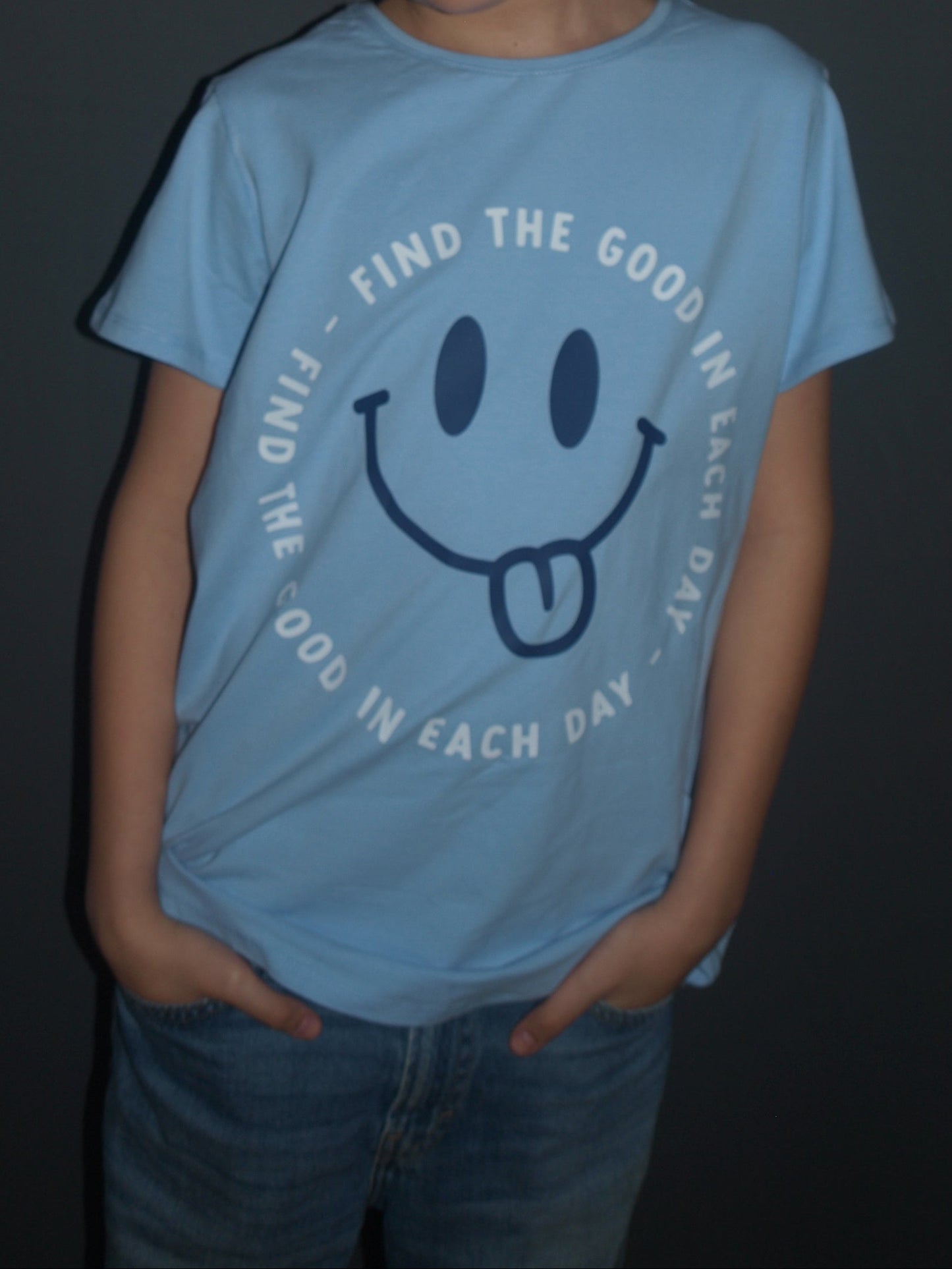 Kortarmad t-shirt SMILEY
