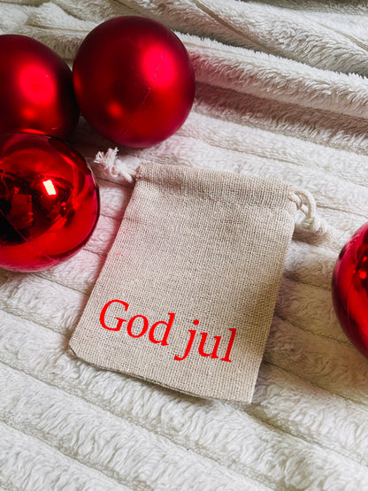 ”God Jul” påse - xs