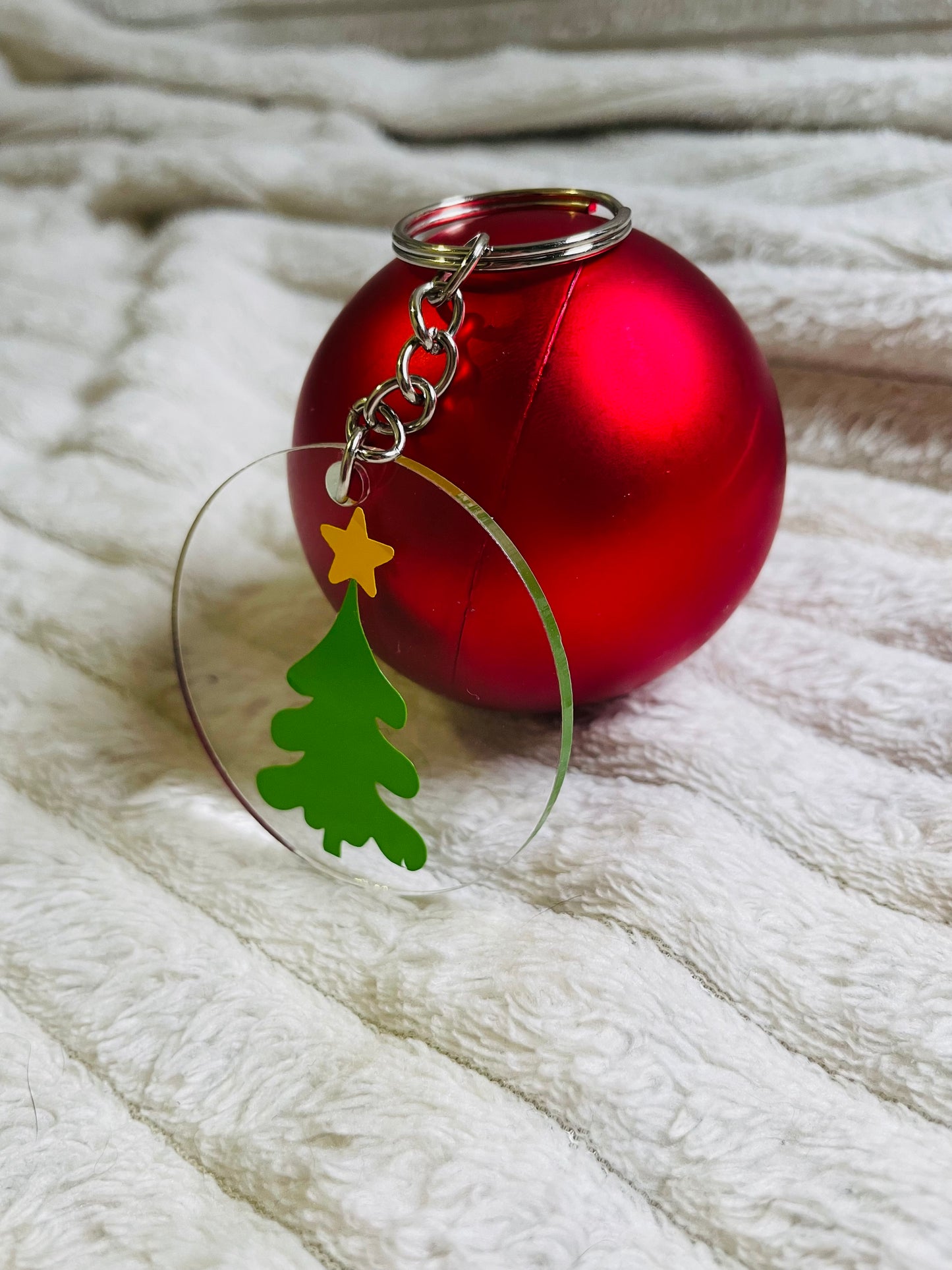 Nyckelring - Julgran