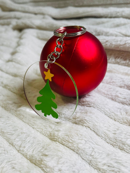 Nyckelring - Julgran
