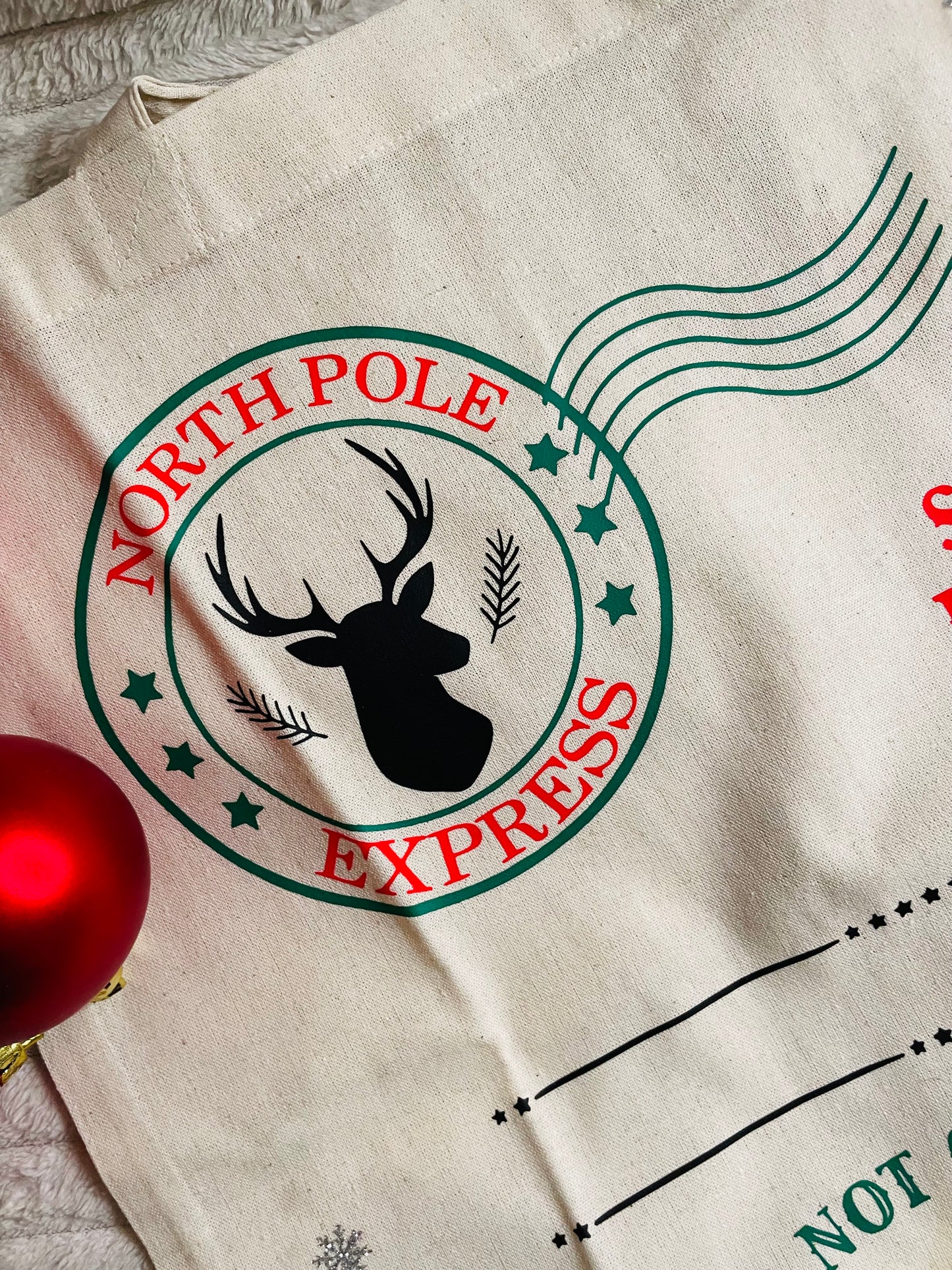 Tygväska med långa handtag