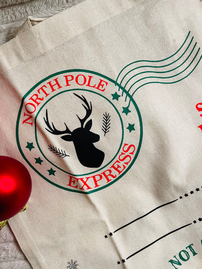 Tygväska med långa handtag